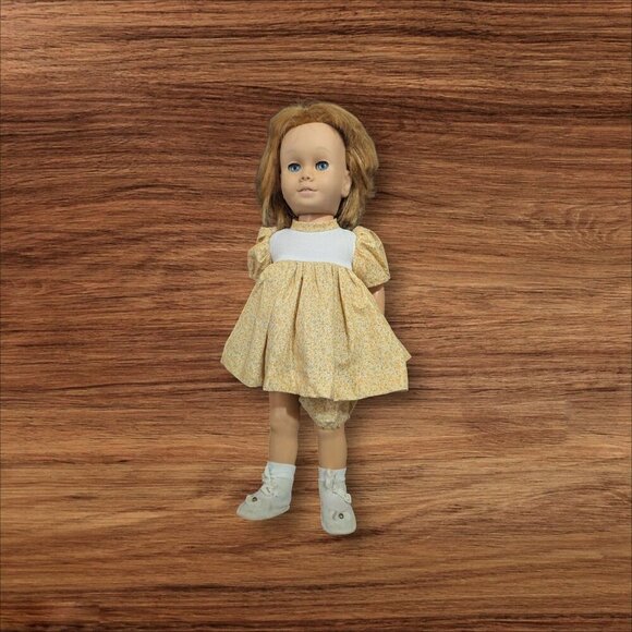 Vintage Mattel 1960 Chatty Cathy Doll 20" Blue Eyes Bobbed Hair no sound - Picture 13 of 16